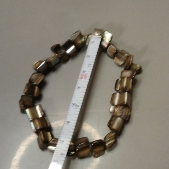 Natural shell bracelet (sku 1327) - Picture 4 of 4